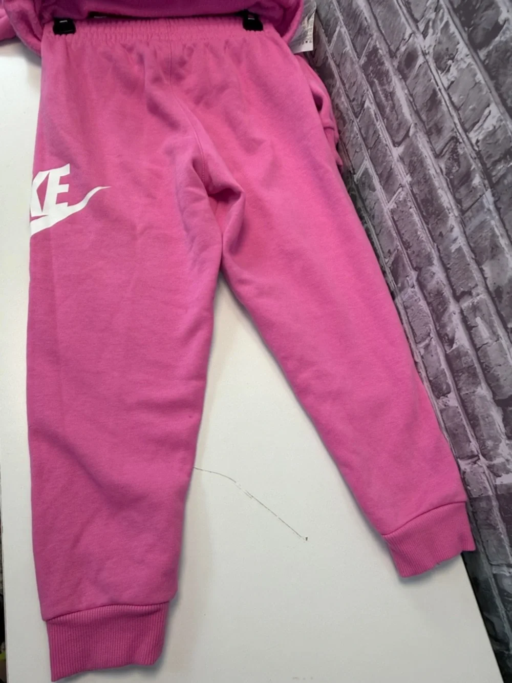 Girls Nike Pink Hoodie and Jogger Set - Picture 7 of 9